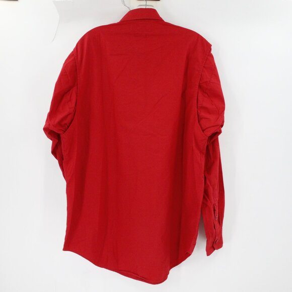 NEW Polo Sport Ralph Lauren Shirt Mens Medium Button Up Adventurer Cotton red - Picture 6 of 13